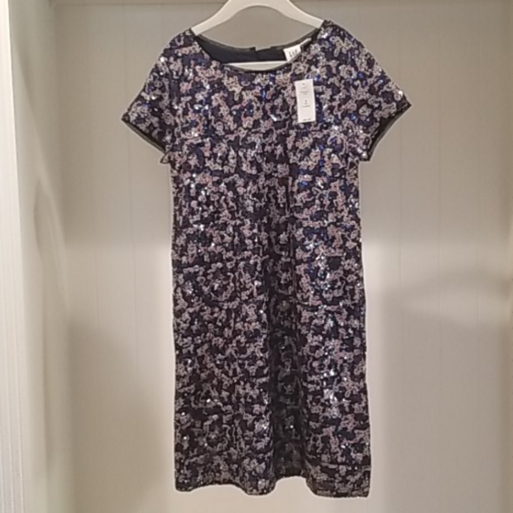 Gap Kids Girls Sequin Party Dress Size 8